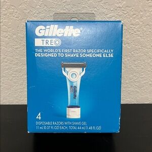Gillette Treo Disposable Razors with Shave Gel